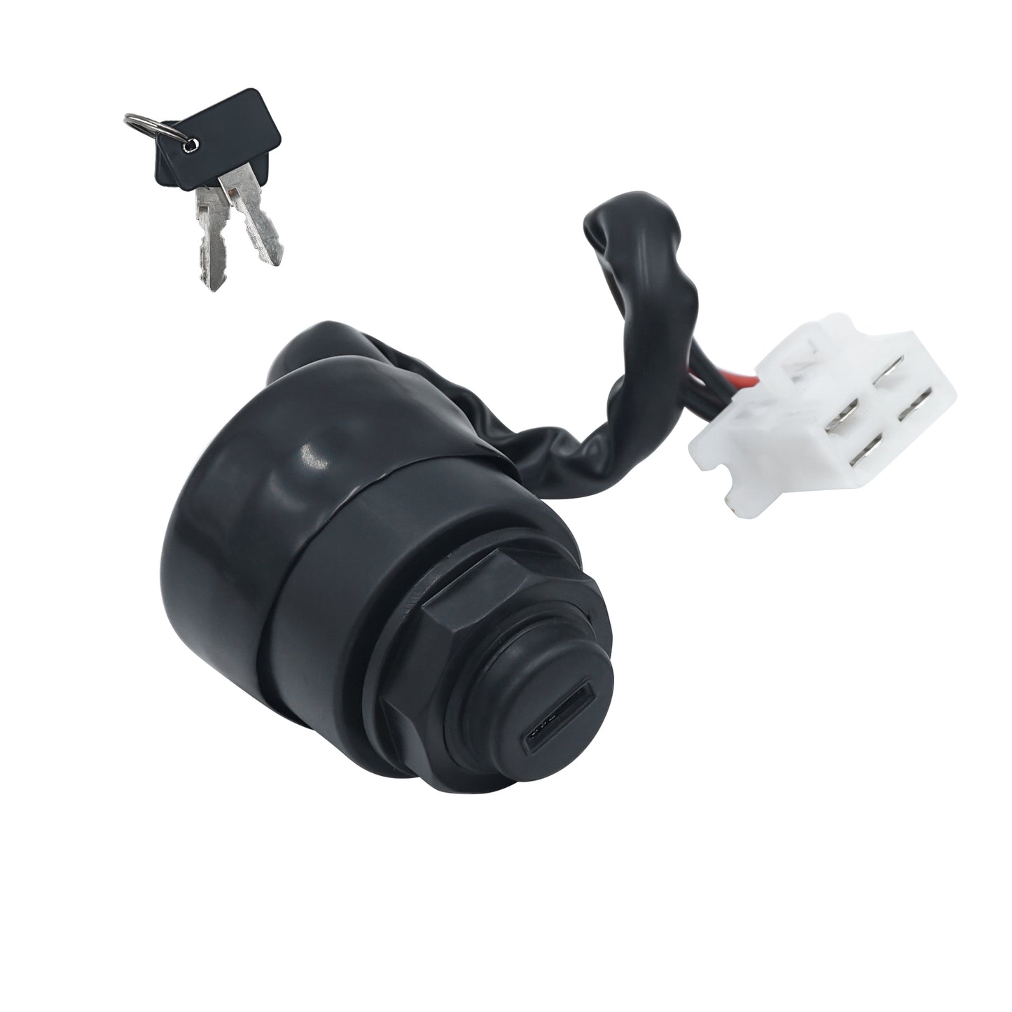 JN3-82510-00-00 Ignition Key Switch for Yamaha G14 Golf Cart Gas Electric Ignition Starter 4 Pin