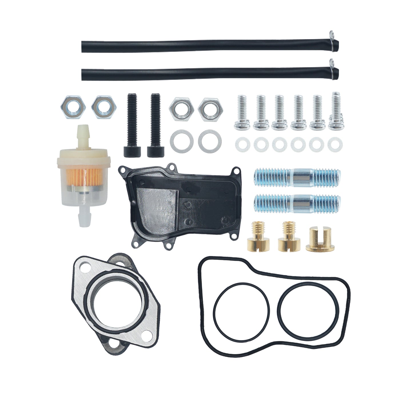 Triumilynn YFM350 Carburetor for Yamaha Warrior 350 YFM350 1987-2004/ Yamaha Big Bear 350 1987-1998 with Intake Manifold