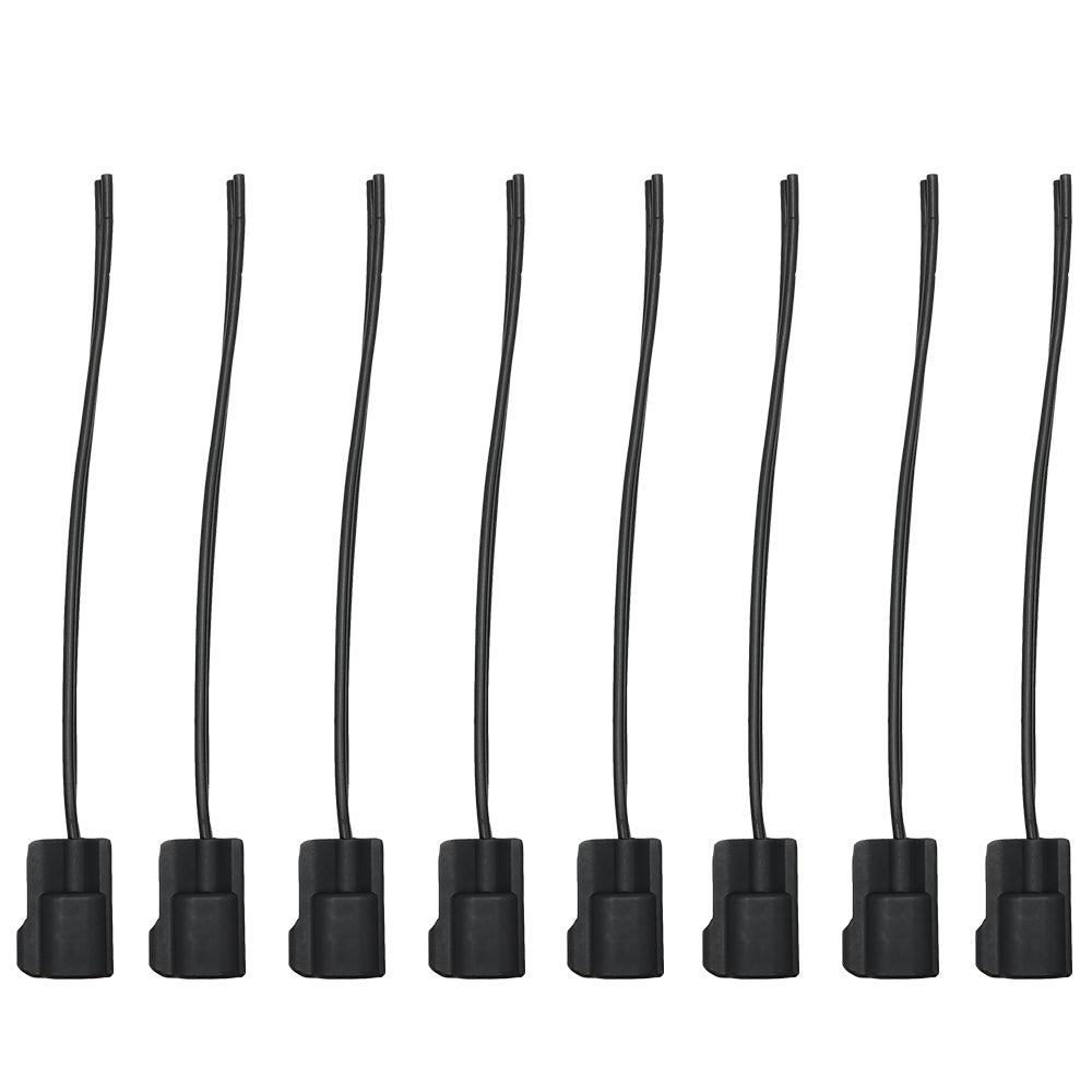 Triumilynn Ignition Coil Connector Plug Wiring Harness for Ford F150 F250 F350 4.6L 5.4L 6.8L Mustang, 8 pcs Pigtail Connectors