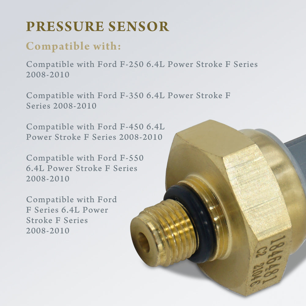 Triumilynn MAP Manifold Absolute Pressure Sensor for Ford F-250 F-350 F-450 F-550 2008-2010 Super Duty 6.4L, 1846481C92 1846481