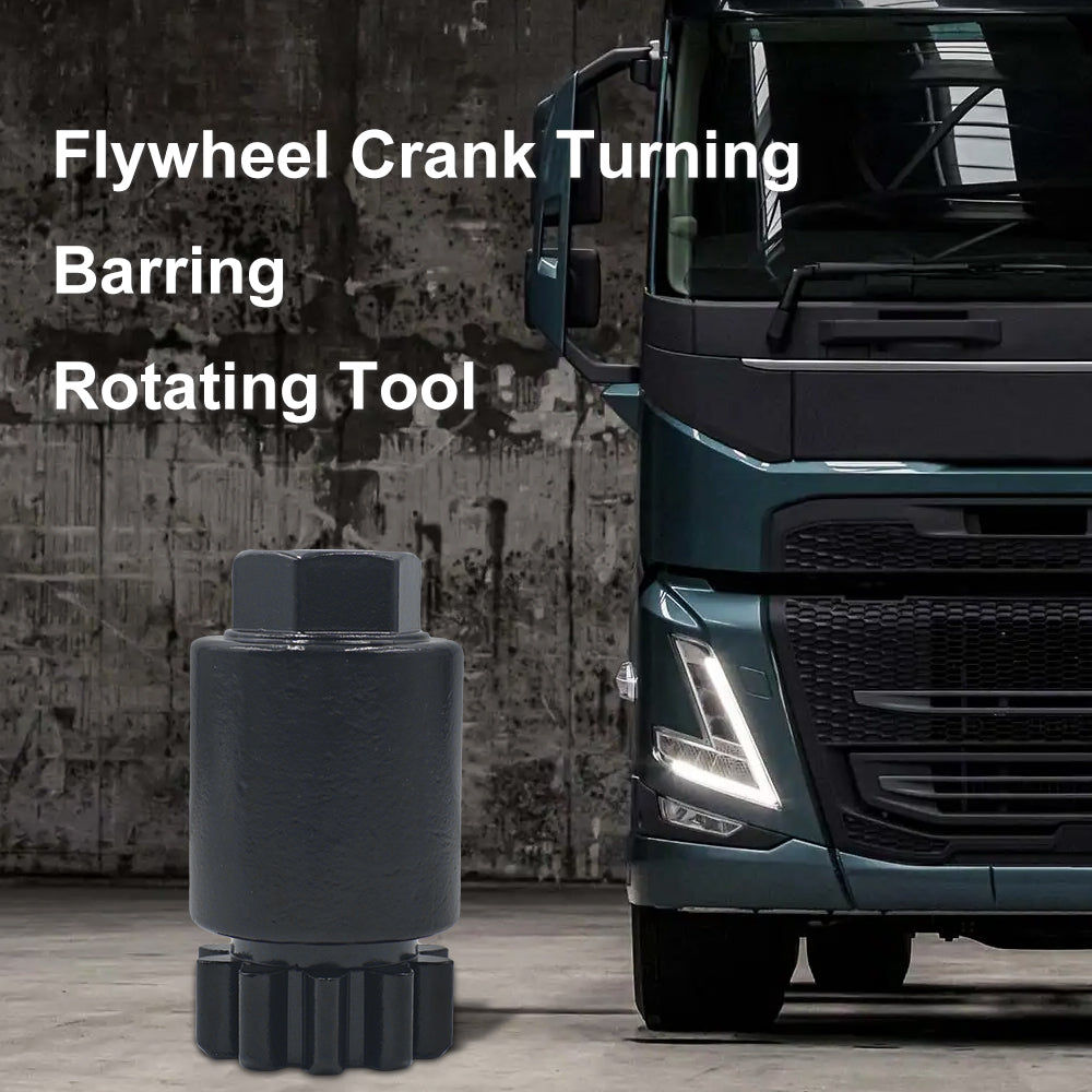 Triumilynn 88800014 Crank Flywheel Turning Barring Tool for Volvo D11 D13 D16 Mack MP7 MP8 MP10 2008-2018, 88800014 88840317