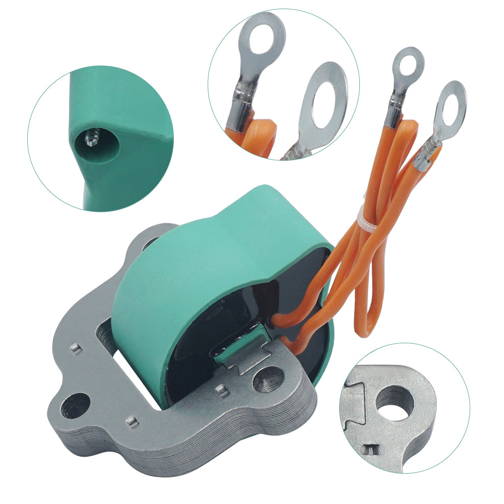 Triumilynn 2 PCS Marine Ignition Coil for OMC Johnson Evinrude Outboard Fit 502890 582160 584632 18-5194 50-135HP Engine