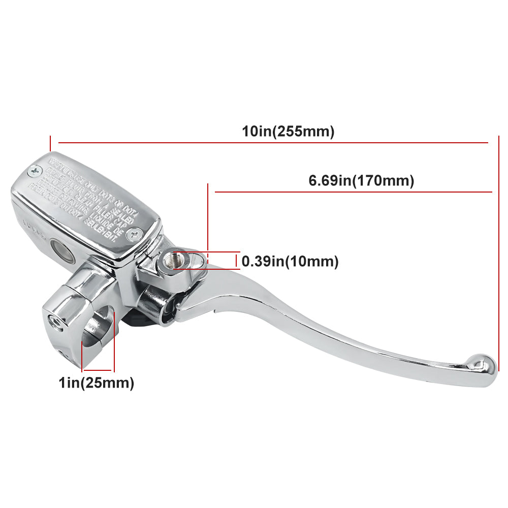Right 1 inch 25mm Brake Master Cylinder for Honda Shadow Goldwing Magna VTX replacement part and troubleshooting guide