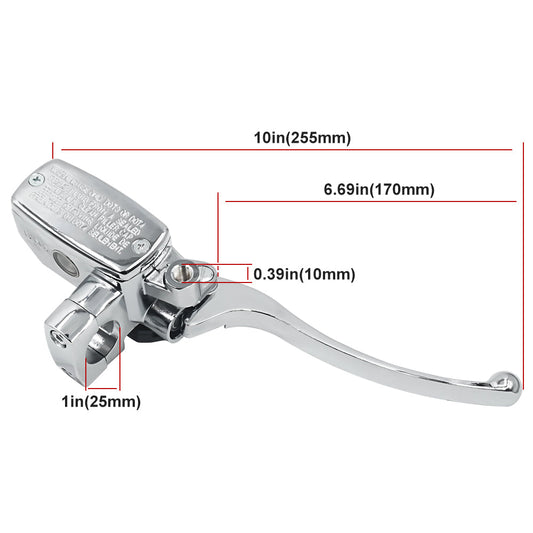 Right 1 inch 25mm Brake Master Cylinder for Honda Shadow Goldwing Magna VTX replacement part and troubleshooting guide