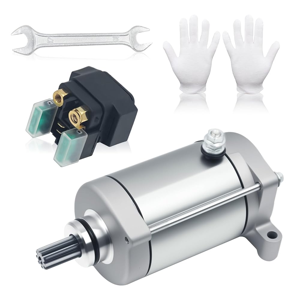 Starter Motor for Yamaha Grizzly 660 Kodiak 400 450 Rhino 450 660 ATV UTV - Triumilynn replacement part