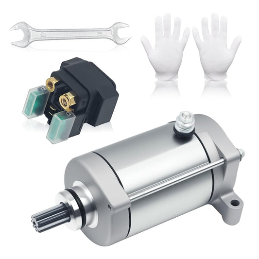 Starter Motor for Yamaha Grizzly 660 Kodiak 400 450 Rhino 450 660 ATV UTV - Triumilynn replacement part