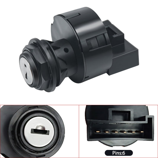 Ignition Key Switch for Polaris Sportsman & Ranger 400 500 600 700 800 900 XP - Replaces 4012165, 4011002 (2 Keys Included) - Triumilynn replacement part