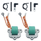 Triumilynn 2 PCS Marine Ignition Coil for OMC Johnson Evinrude Outboard Fit 502890 582160 584632 18-5194 50-135HP Engine