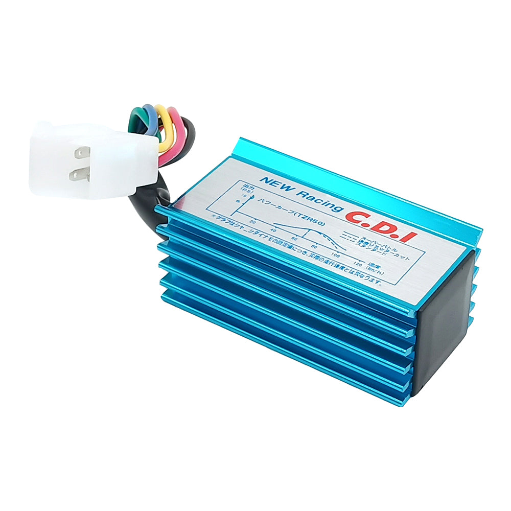 Triumilynn Racing AC 5 Pin CDI Box for GY6 50cc 70cc 90cc 110cc 125cc 140cc 150cc 160cc 139QMB 152QMI 157QMJ Chinese ATV Quad Go Kart Pit Dirt Bike Motorcycle - Blue