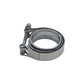 Triumilynn 2.5 Inch Stainless Steel Exhaust V Band Clamp Male Female Flange Mild Steel Exhaust V Band Clamp for Turbo Downpipes Exhaust Systems