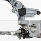 Triumilynn Universal 1 Inch 25mm Brake Master Cylinder Lever Motorcycle for Suzuki Intruder Hydraulic Clutch Brake Goldwing Left and Right Set (Chrome)