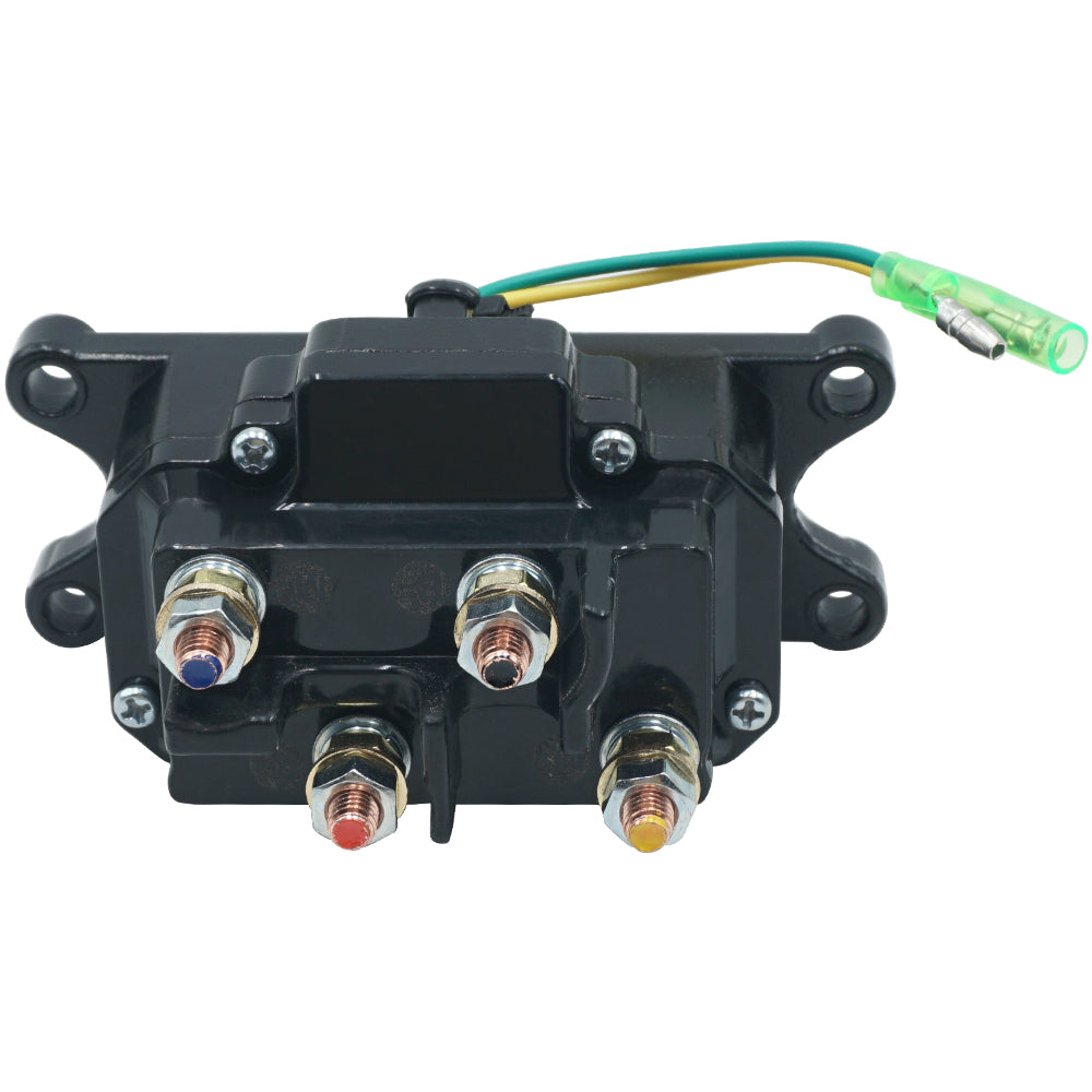 Triumilynn ATV Winch Solenoid 12V Solenoid Relay Contactor Winch Switch for Warn No.: 2875714 / 63070 / 62135 / 74900, ATV UTV Winch Contactor Solenoid