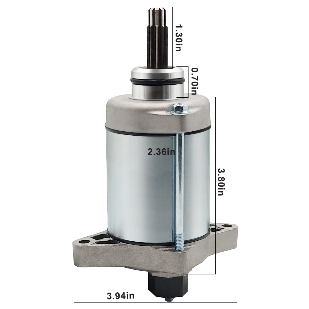 Triumilynn Starter Motor for Honda 420 Rancher 420CC TRX420 FourTrax 4X4 2007 2008 2009 No. 31200HP5601