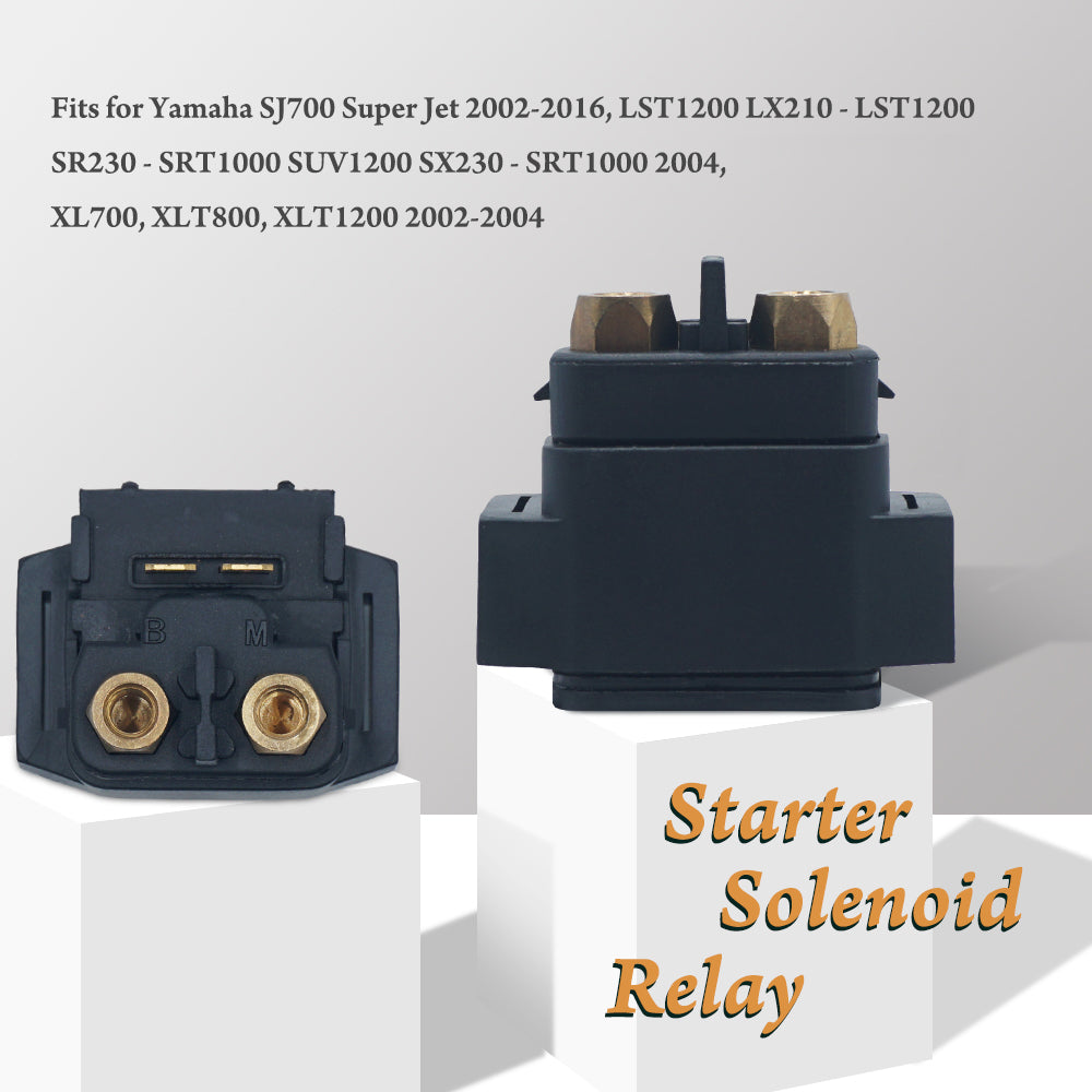 Triumilynn Starter Solenoid Relay for Yamaha 68N-81940-00-00 PWC Cruiser FX1000 GP1300 SJ700 XL700 XLT1200 XLT800