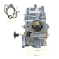Triumilynn YFM350 Carburetor for Yamaha Warrior 350 YFM350 1987-2004/ Yamaha Big Bear 350 1987-1998 with Intake Manifold