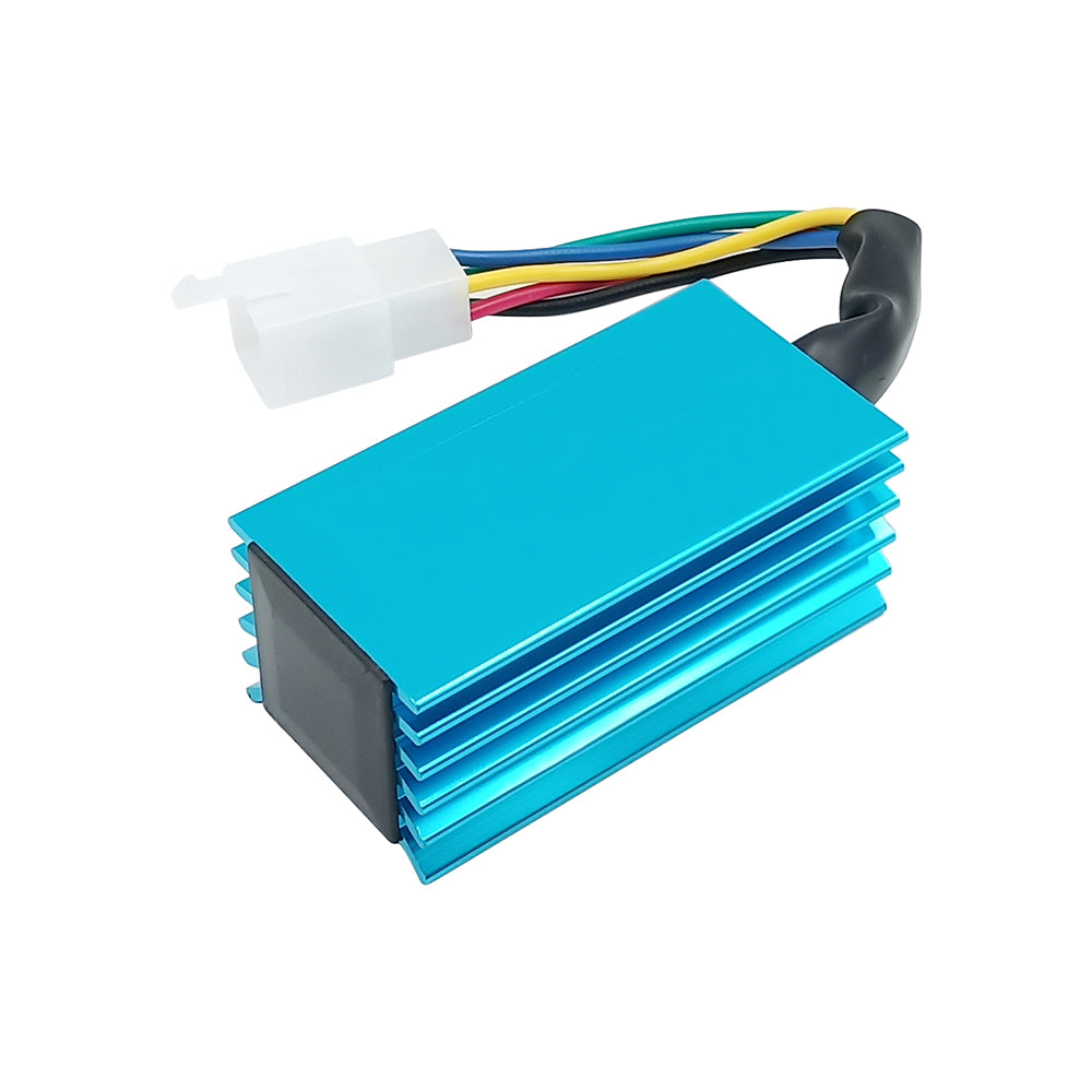 Triumilynn Racing AC 5 Pin CDI Box for GY6 50cc 70cc 90cc 110cc 125cc 140cc 150cc 160cc 139QMB 152QMI 157QMJ Chinese ATV Quad Go Kart Pit Dirt Bike Motorcycle - Blue