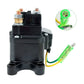 Triumilynn 12V Solenoid Relay Contactor and Winch Rocker Thumb Switch Combo for ATV UTV Kit