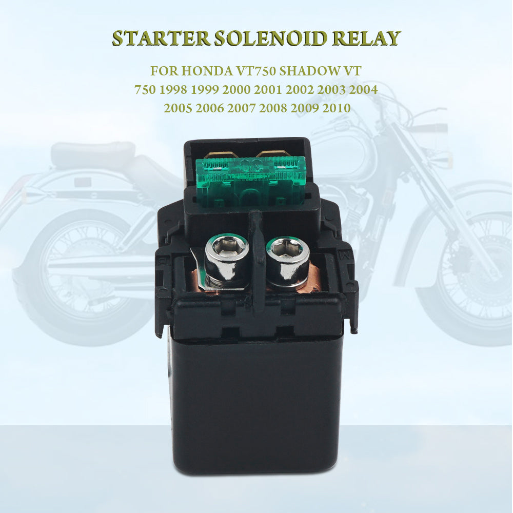 Triumilynn Starter Solenoid Relay for Honda VT750 Shadow VT 750 1998 1999 2000 2001 2002 2003 2004 2005 2006 2007 2008 2009 2010