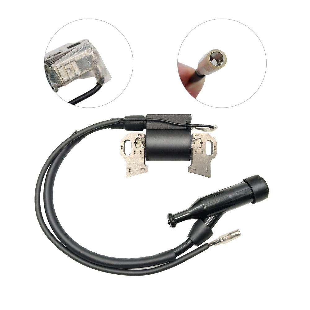 Triumilynn Ignition Coil with Spark Plug for HONDA GX240 GX270 GX340 GX390 8HP 11HP 13HP Engine Lawn Mower Tractor 30500-ZE2-023 / 30500-ZF6-W02