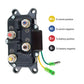 Triumilynn 12V Solenoid Relay Contactor and Winch Rocker Thumb Switch Combo for ATV UTV Kit