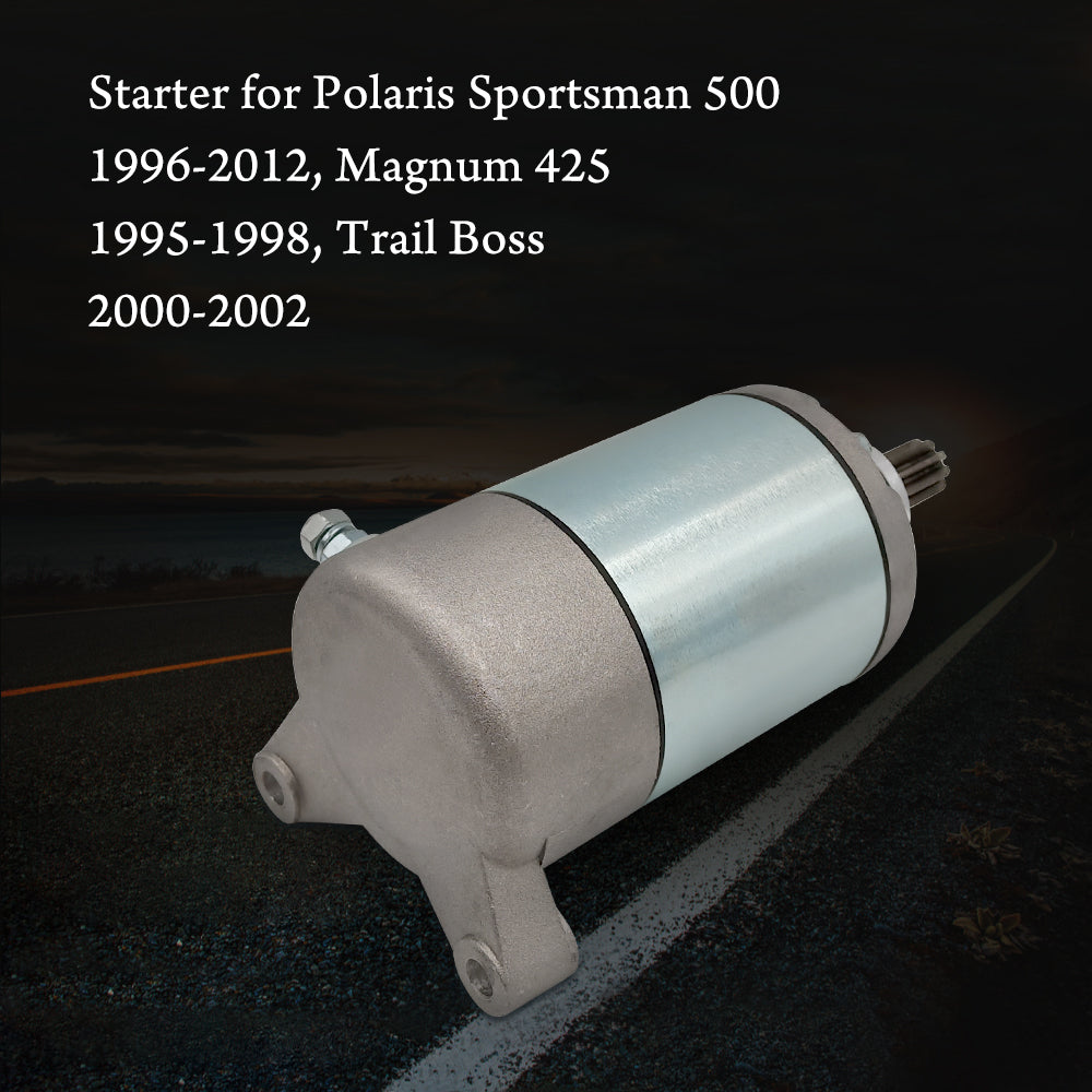 Triumilynn Package Includes 1 x 3084981 Starter for Polaris Sportsman 500, Specifications: 12V, CW, PMDD, 9Teeth/Splines