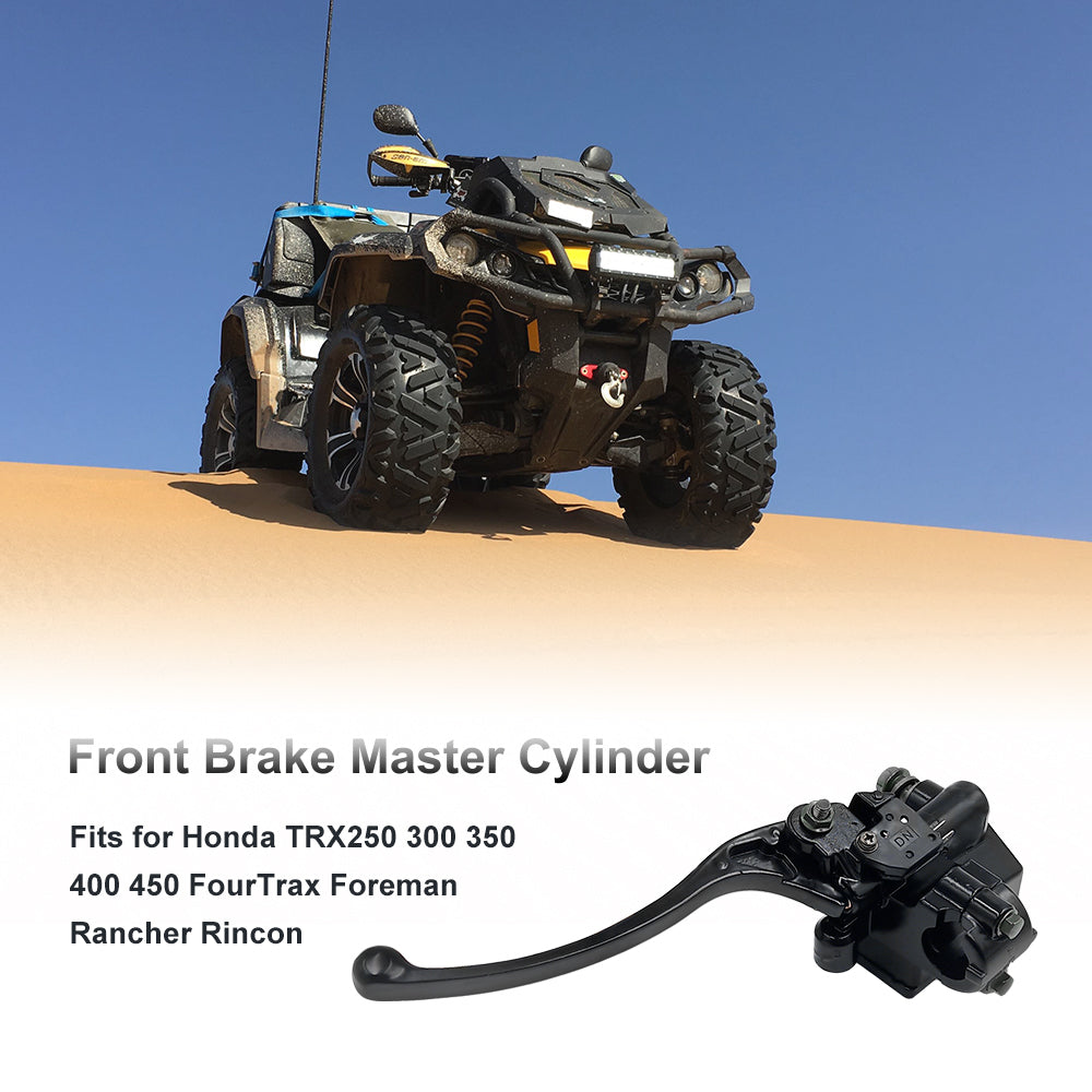 Triumilynn 7/8 Front Brake Master Cylinder for Honda FourTrax Rancher TRX 125 200 250 350 400 420, Right Side