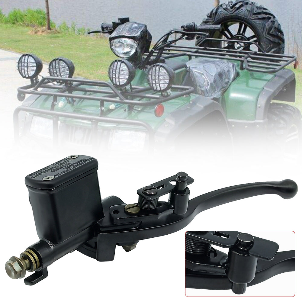 Triumilynn 7/8 22mm Left Brake Lever Master Cylinder for 50CC 70cc 90cc 100cc 110cc 125cc 150cc 200cc 250CC Motorcyle Kids ATV Quad Moped Pit Dirt Bike
