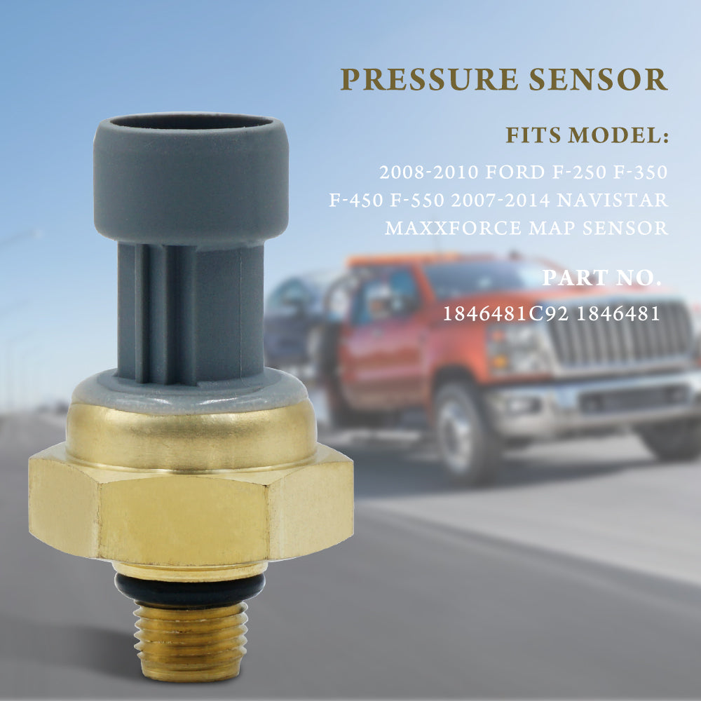 Triumilynn MAP Manifold Absolute Pressure Sensor for Ford F-250 F-350 F-450 F-550 2008-2010 Super Duty 6.4L, 1846481C92 1846481
