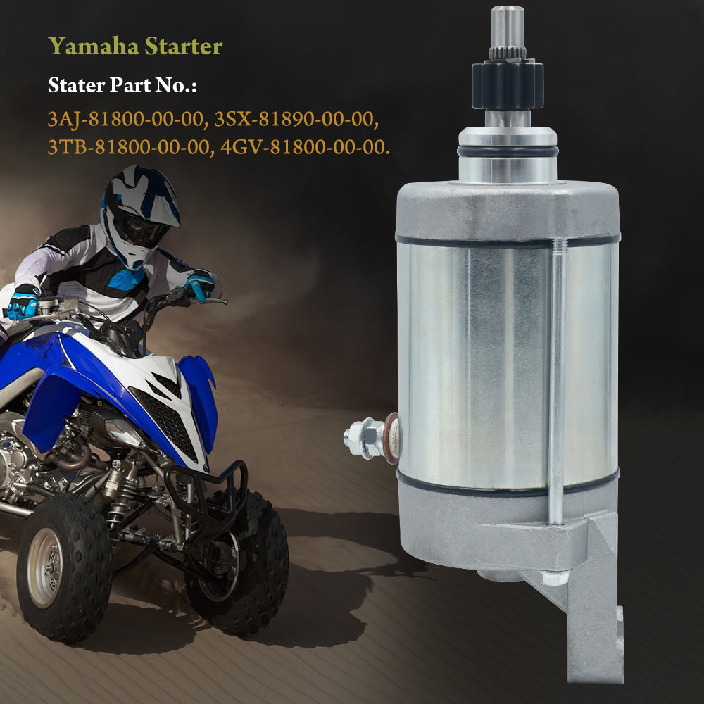 Triumilynn 660 Starter for Yamaha Raptor 660 YFM660 2001 2002 2003 2004 2005, 3SX-81890-00-00 / AP8520003
