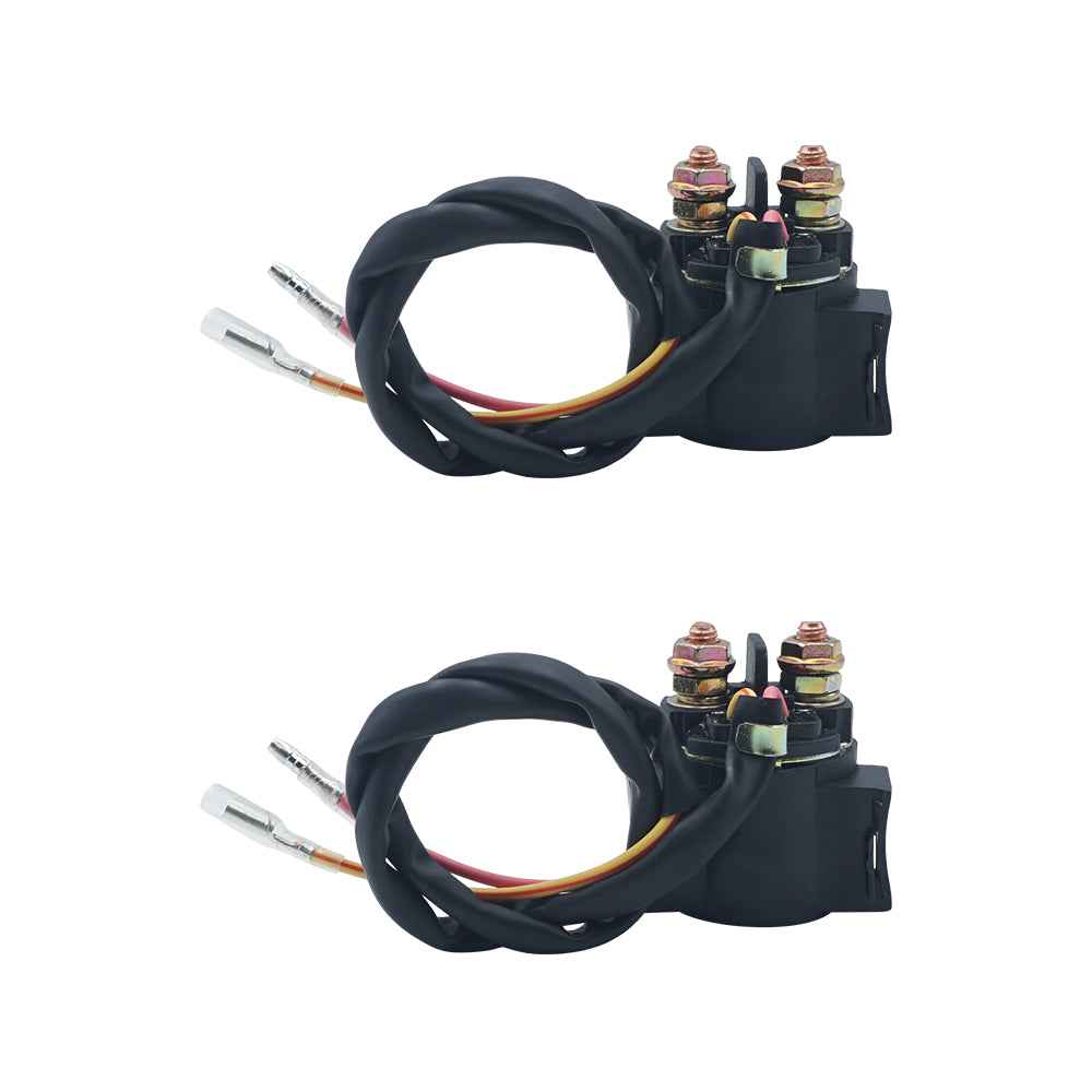 Triumilynn 2Pcs Starter Solenoid Relay 35850-HM3-000 for Honda TRX300EX TRX400EX FOURTRAX SPORTRAX 1993-2007 Starter Solenoid