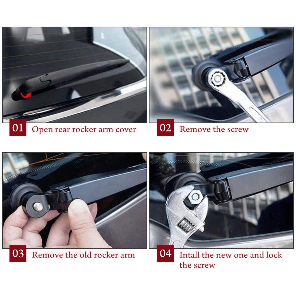 Triumilynn Rear Windsheild Wiper Arm Blade for Nissan Rogue 2008-2013 Nissan Juke 2011-2016 No.: 28780-JM00A, 12" Back Wiper