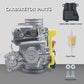 Triumilynn Carburetor for Honda Sportrax 300 300EX TRX300EX 1993 to 2008 ATV Quad Parts No. 16100-HM3-670 16100-HM3-L00 16100-HM3-A61