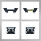 Triumilynn Winch Cable Roller Fairlead, Winch Roller Fairlead for 2000-3500 LBs ATV Winch 4 7/8 Inch Bolt Pattern